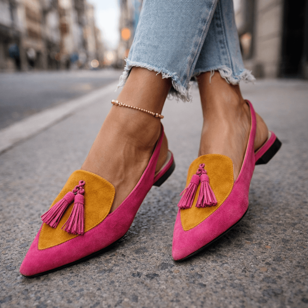 Eliza | Sandalen met bandjes en kwastjes