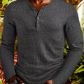 Callahan | Geribbelde Lange Mouwen Henley