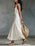 ROSAMOND | MOULELOZE MAXI-JURK