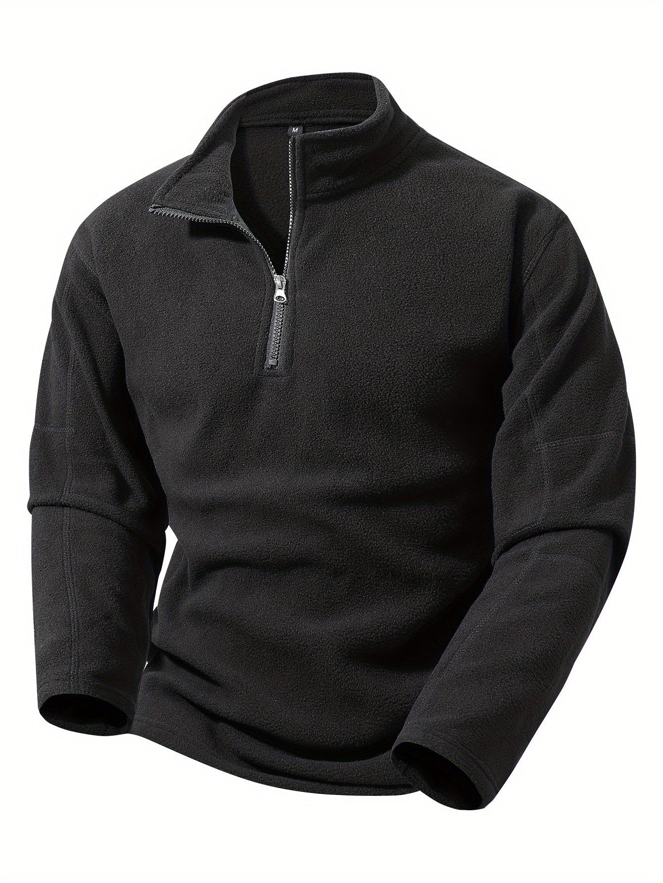 Foster | Staande Kraag Half-Zip Pullover