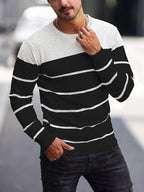 Bennington | Klassieke Gestreepte Crewneck Trui