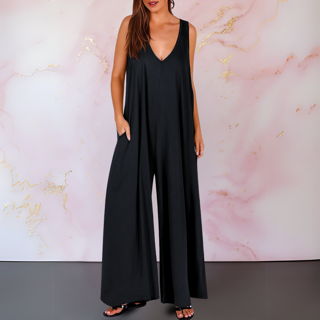 Nella™ Comfy V-Hals Jumpsuit