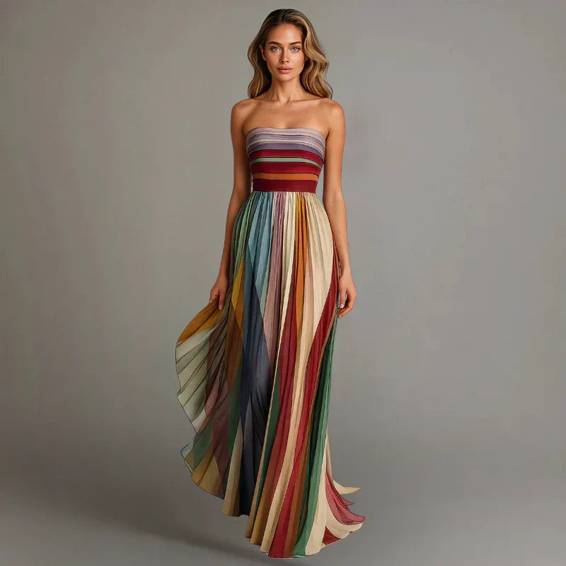 Ivy | Elegante Vloeiende Lange Jurk