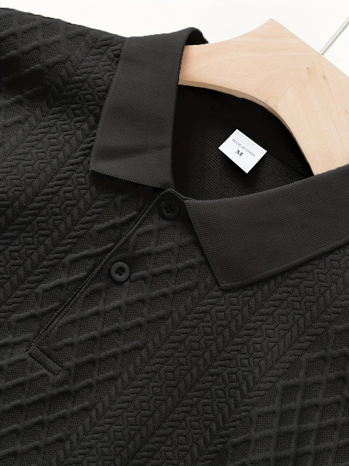 Sawyer | Textured Knit Polo Shirt