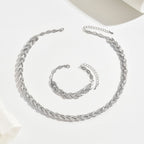 Emma | Crystal Fishtail Sieradenset