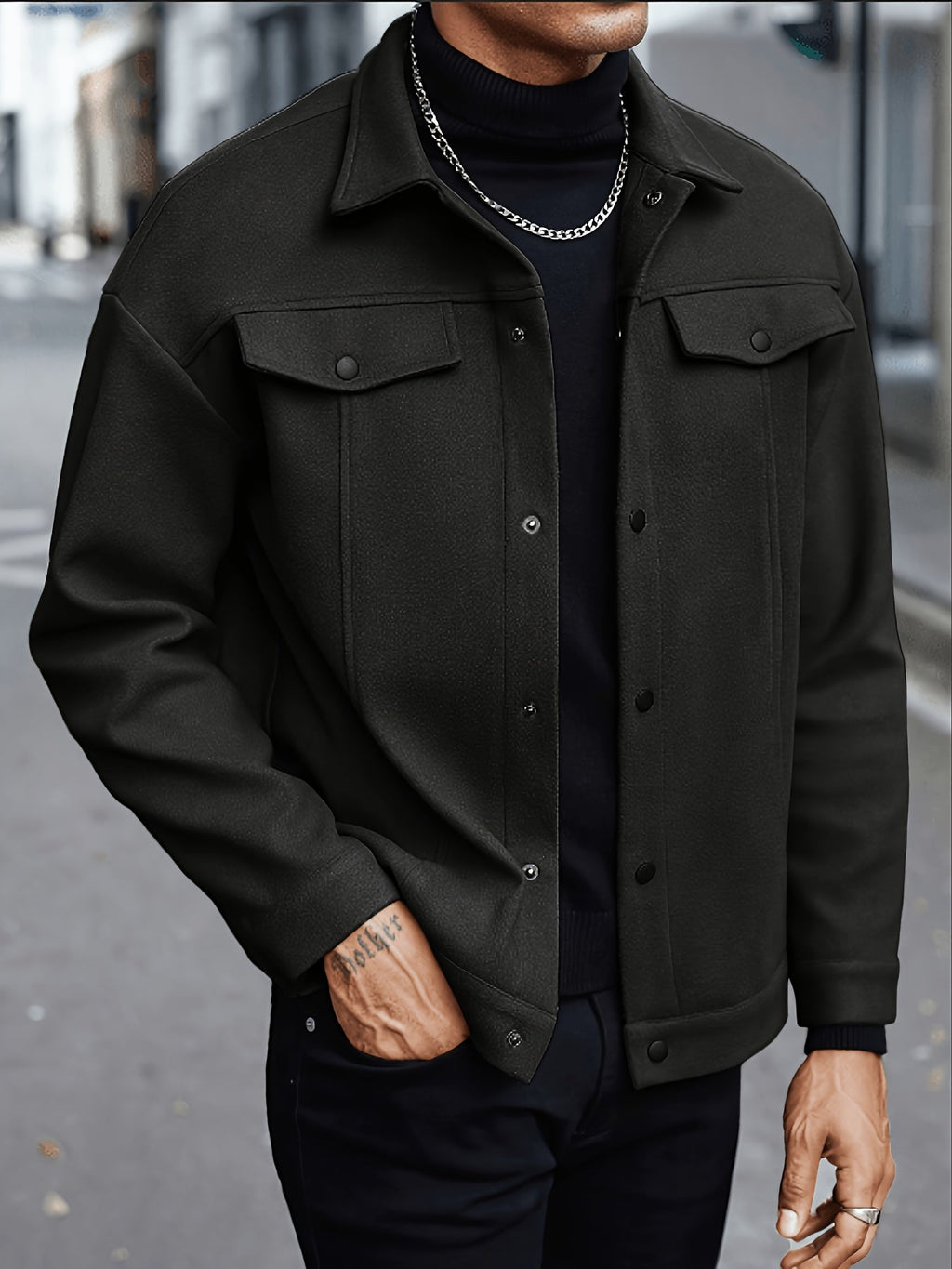 Lincoln | Klassieke Button-Up Jas