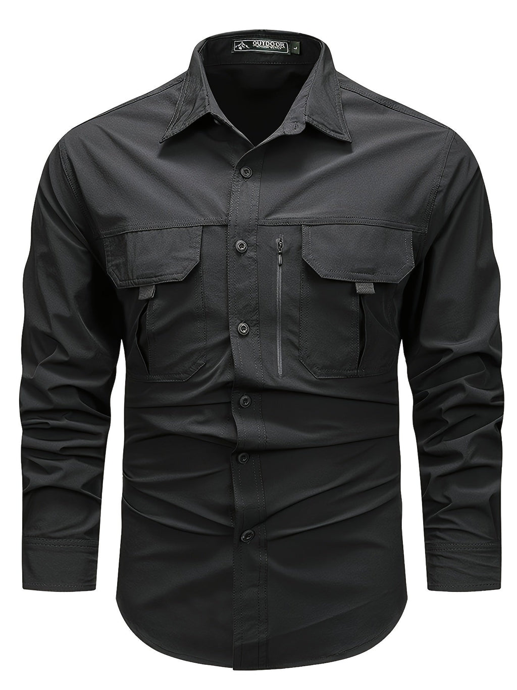 Damon | Robuuste Multi-Pocket Utility Shirt