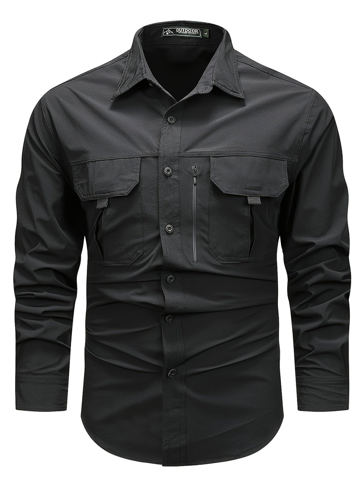 Damon | Robuuste Multi-Pocket Utility Shirt