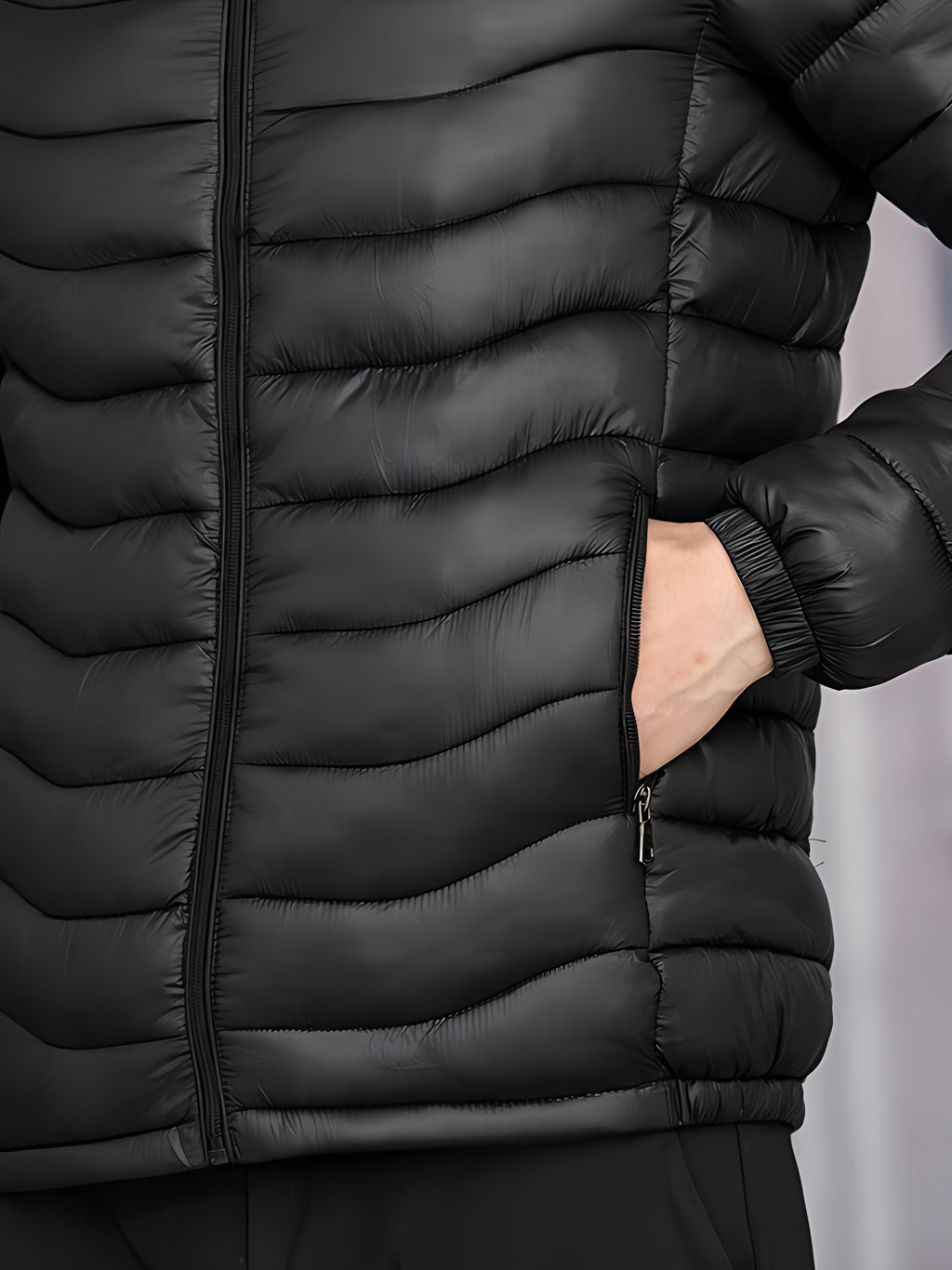 Silas | Gewatteerde Puffer Jacket met Kap
