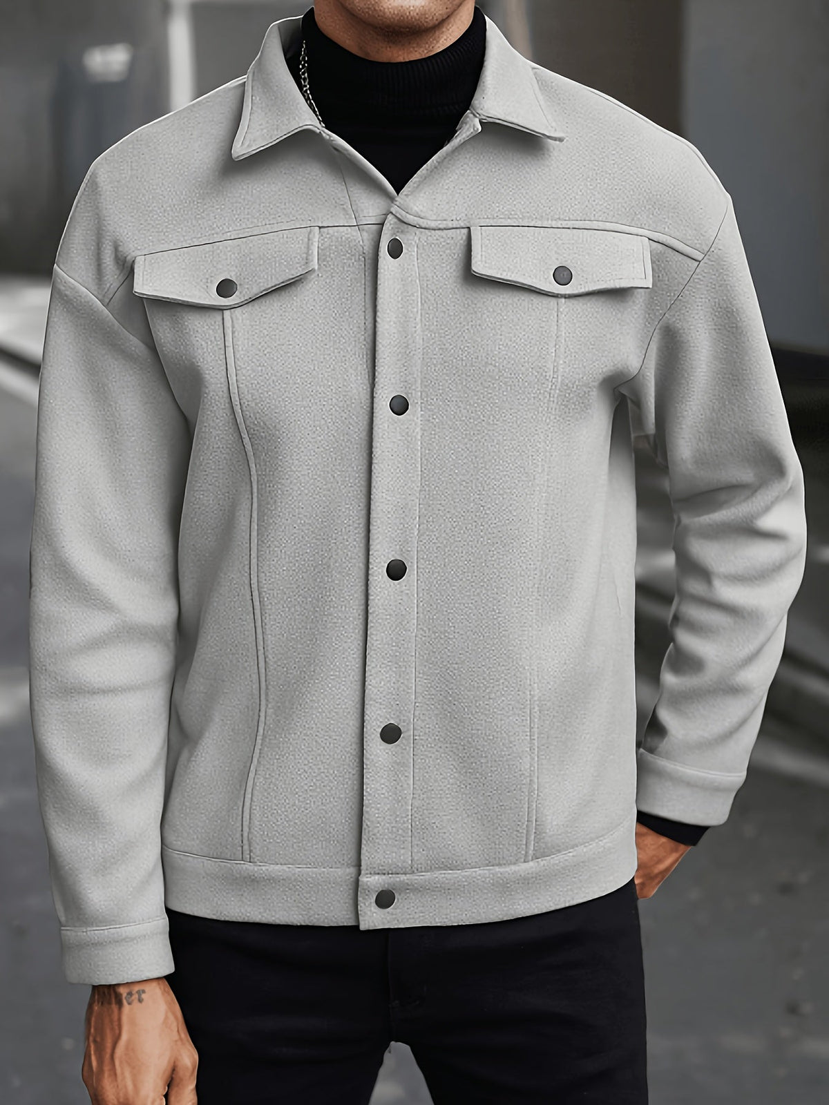 Lincoln | Klassieke Button-Up Jas