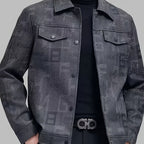Beckett | Verfijnde Patroon Jacket