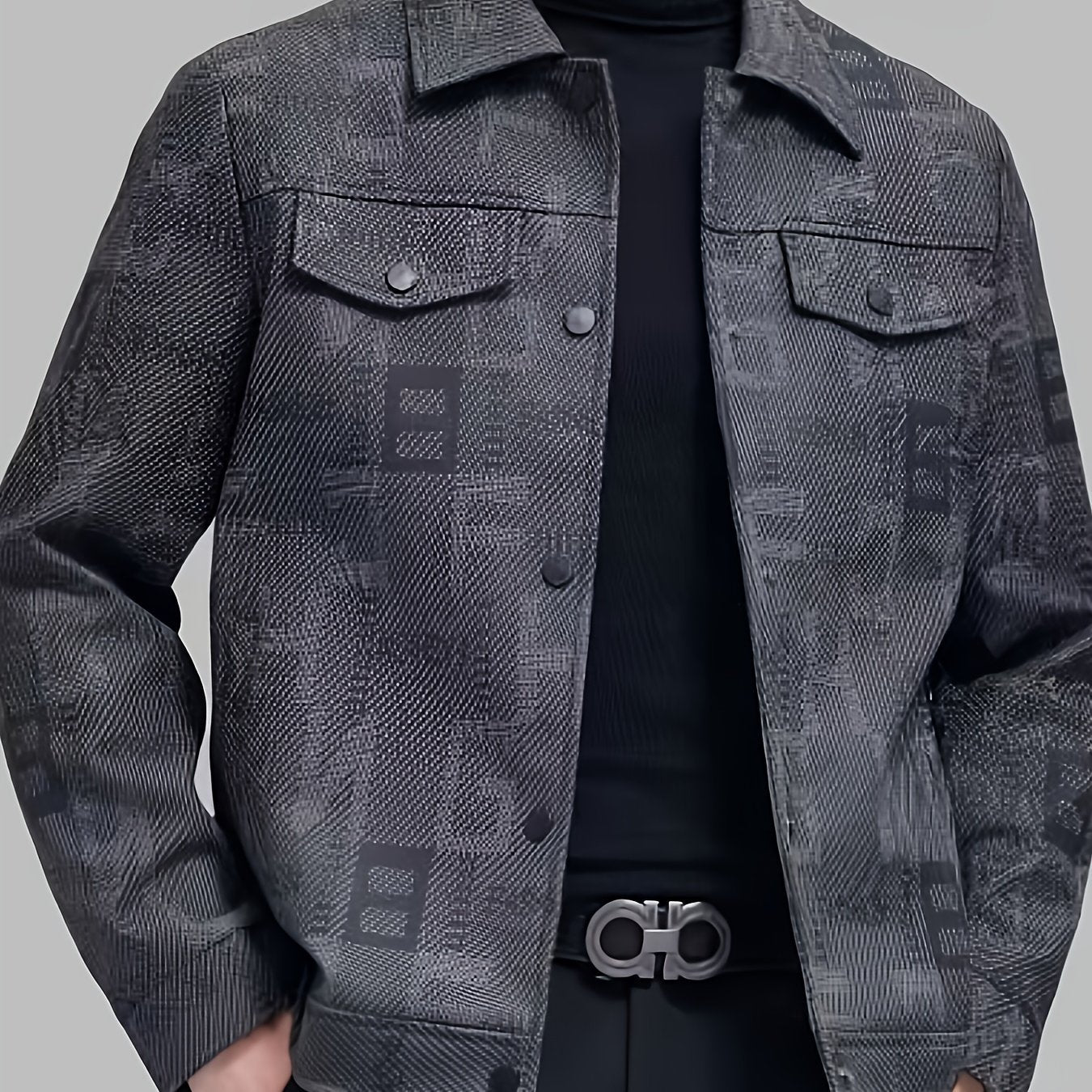 Beckett | Verfijnde Patroon Jacket