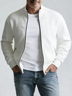 Griffin | Textured Zip-Up Jacket