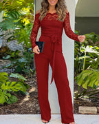 Michelle™ Elegante Jumpsuit + GRATIS RIEM