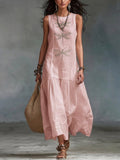 ROSAMOND | MOULELOZE MAXI-JURK