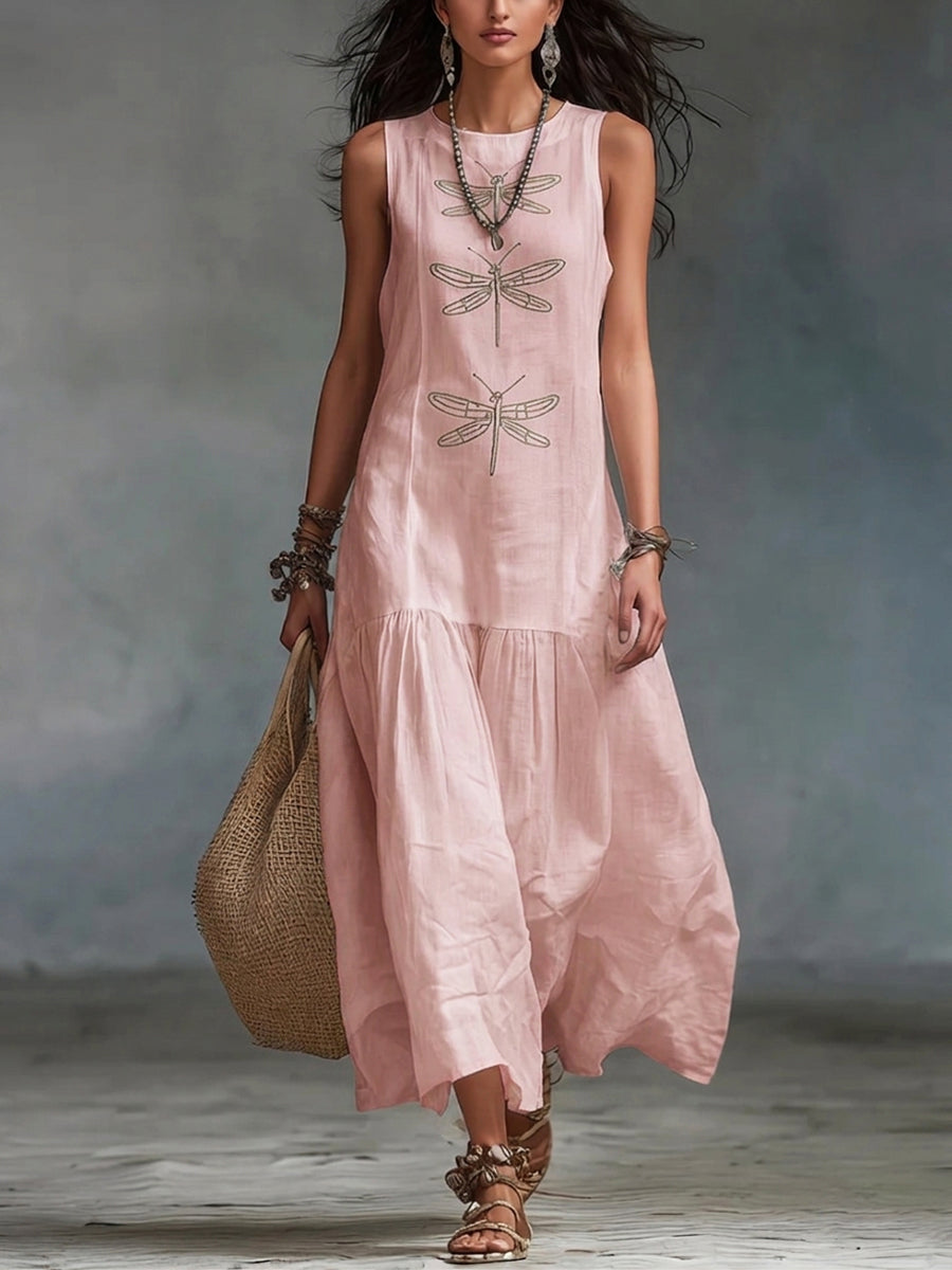 ROSAMOND | MOULELOZE MAXI-JURK
