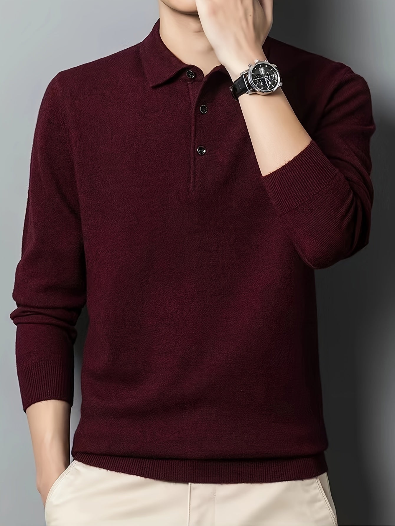 Alistair | Polo Shirt met Knopjeskraag