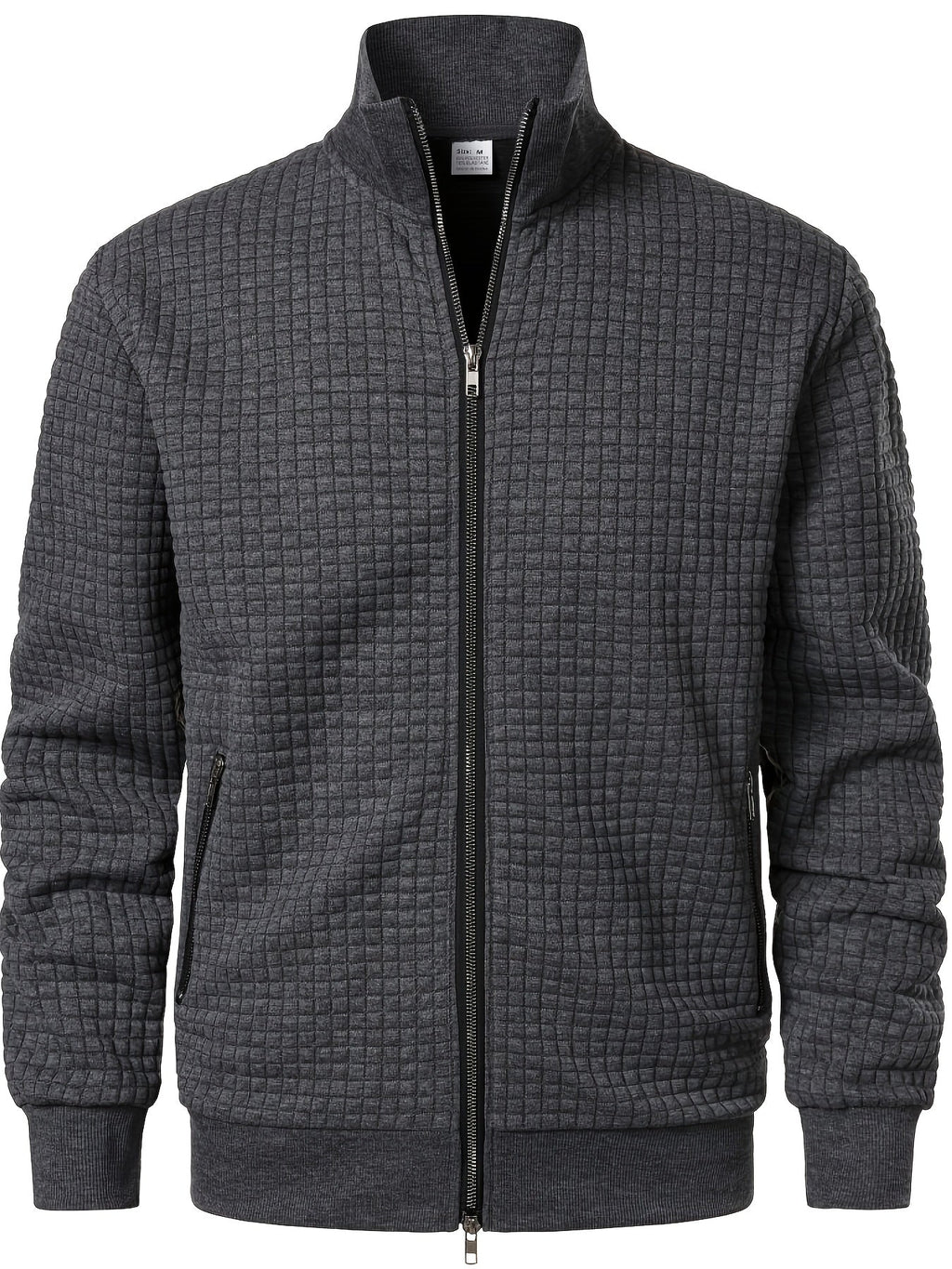 Griffin | Textured Zip-Up Jacket