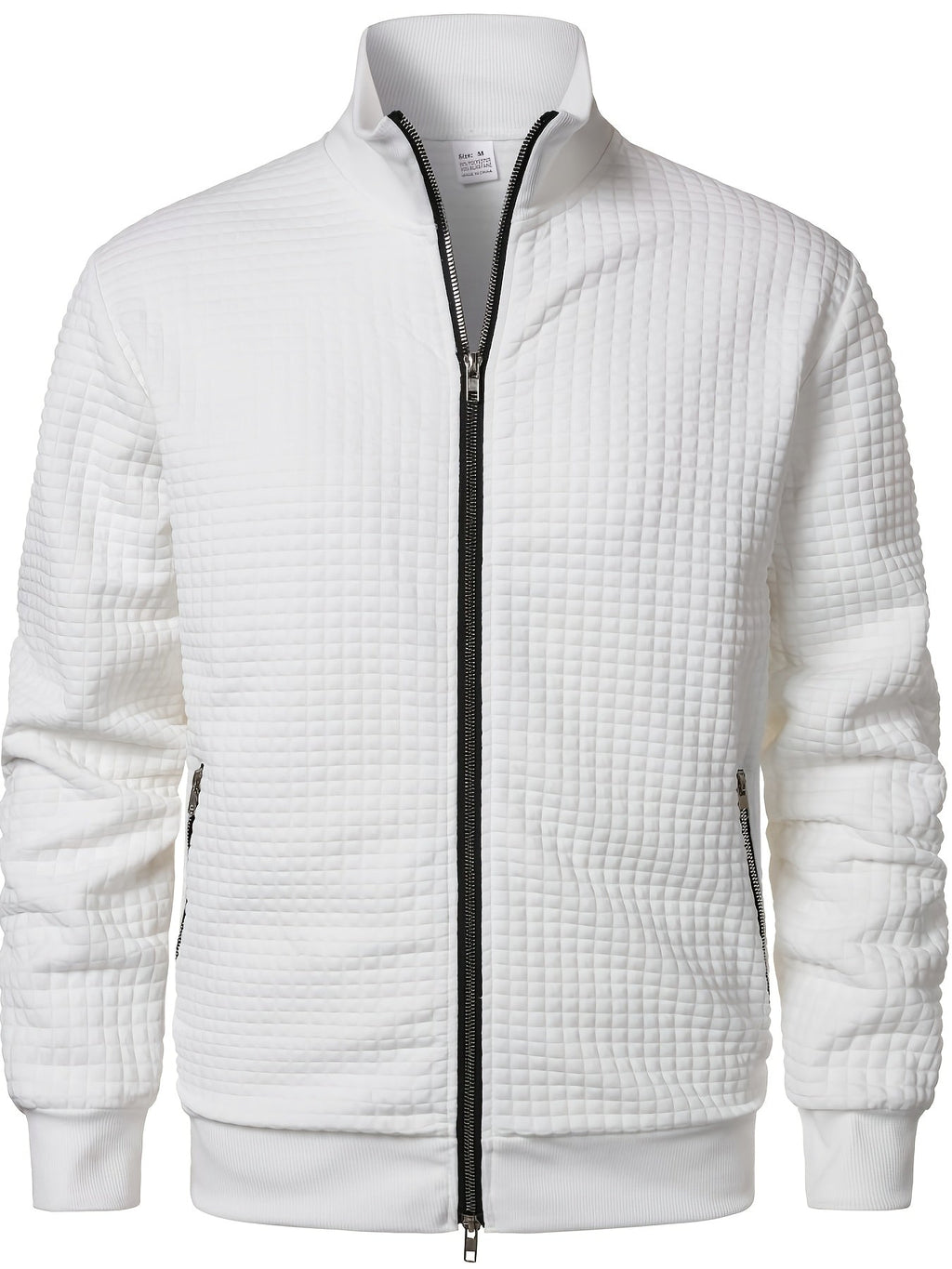 Griffin | Textured Zip-Up Jacket