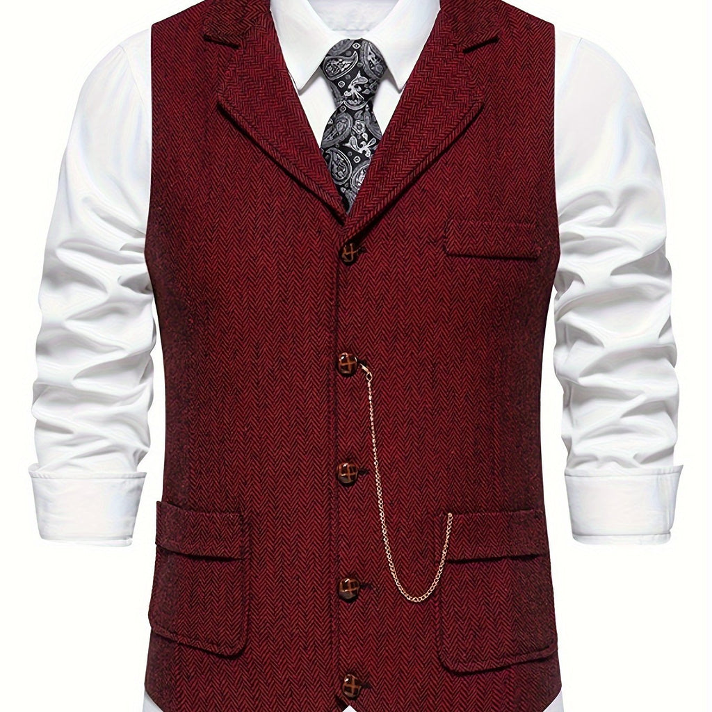 Winslow | Visgraat Effen Vest