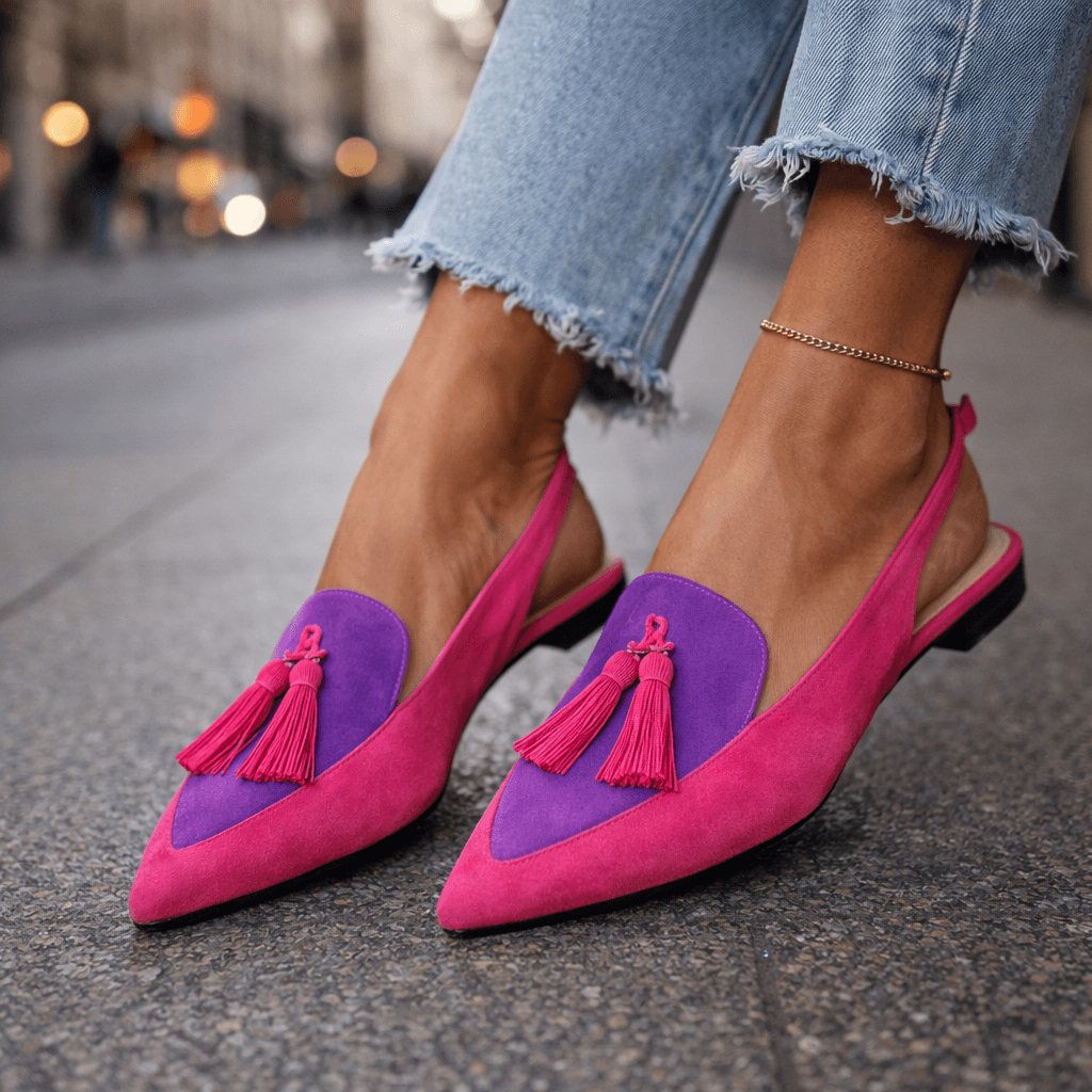 Eliza | Sandalen met bandjes en kwastjes