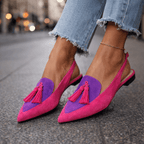 Eliza | Sandalen met bandjes en kwastjes