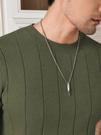 Landon | Geribbelde Korte Mouwen Top