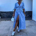 Victoria | Klassieke Everyday Denim Jurk