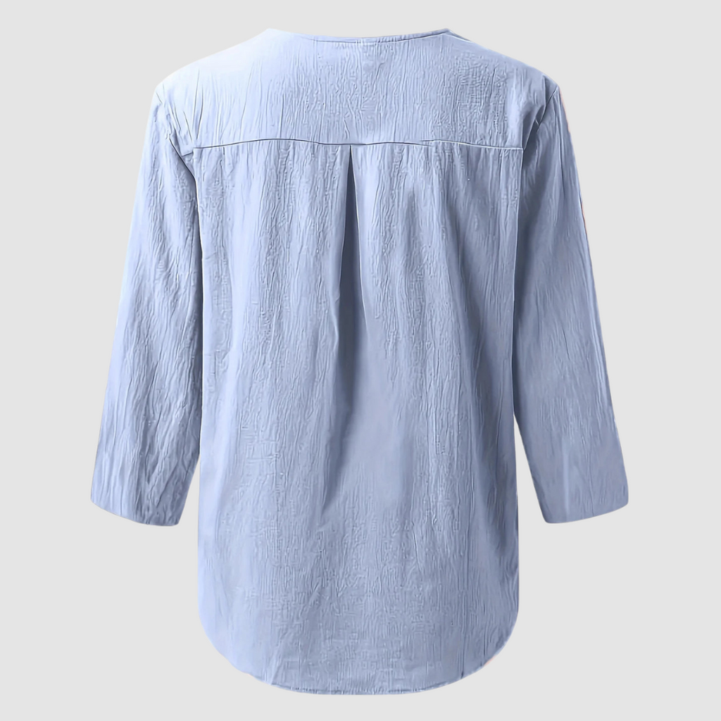 Melisa™ Casual Katoenen & Linnen Blouse