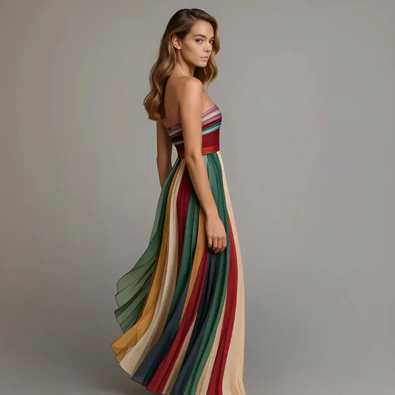 Ivy | Elegante Vloeiende Lange Jurk
