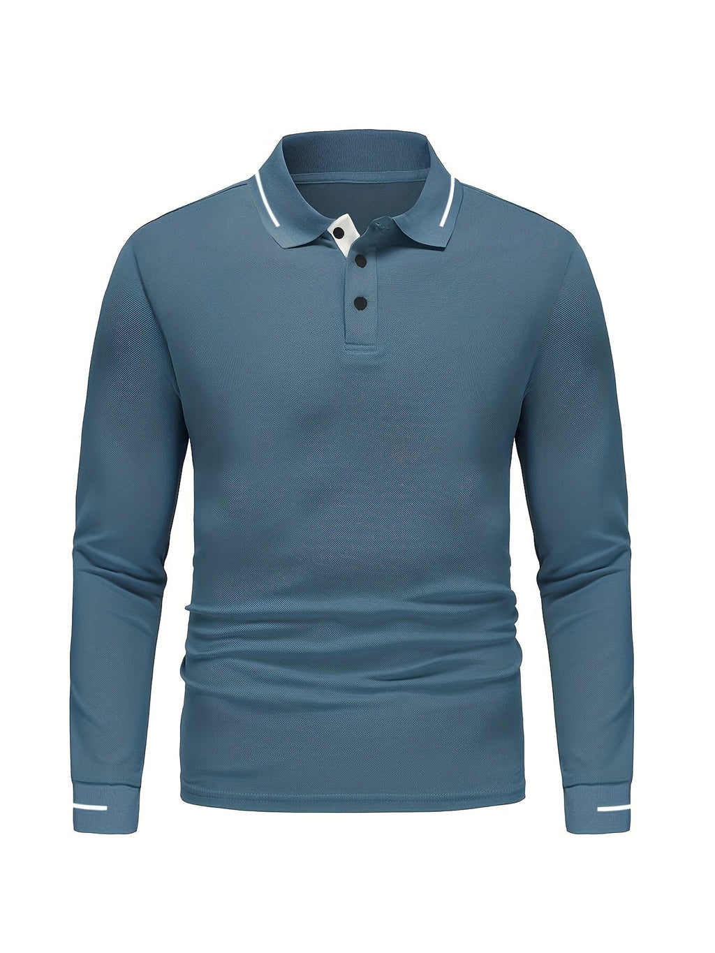 Emerson | Verfijnde Lange Mouwen Polo Shirt