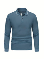 Emerson | Verfijnde Lange Mouwen Polo Shirt