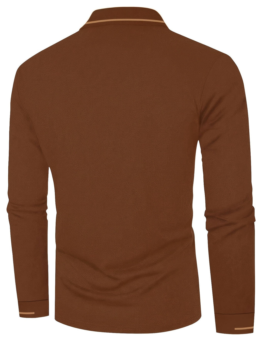Emerson | Verfijnde Lange Mouwen Polo Shirt