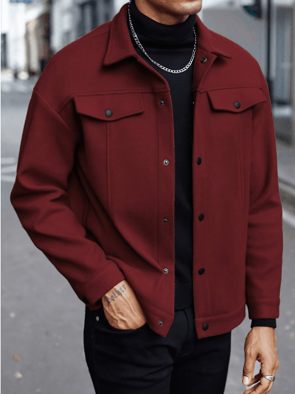 Lincoln | Klassieke Button-Up Jas