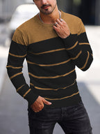 Bennington | Klassieke Gestreepte Crewneck Trui