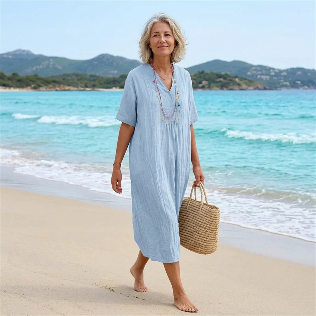 SILVANA | RELAXED TEXTURED MAXI JURK