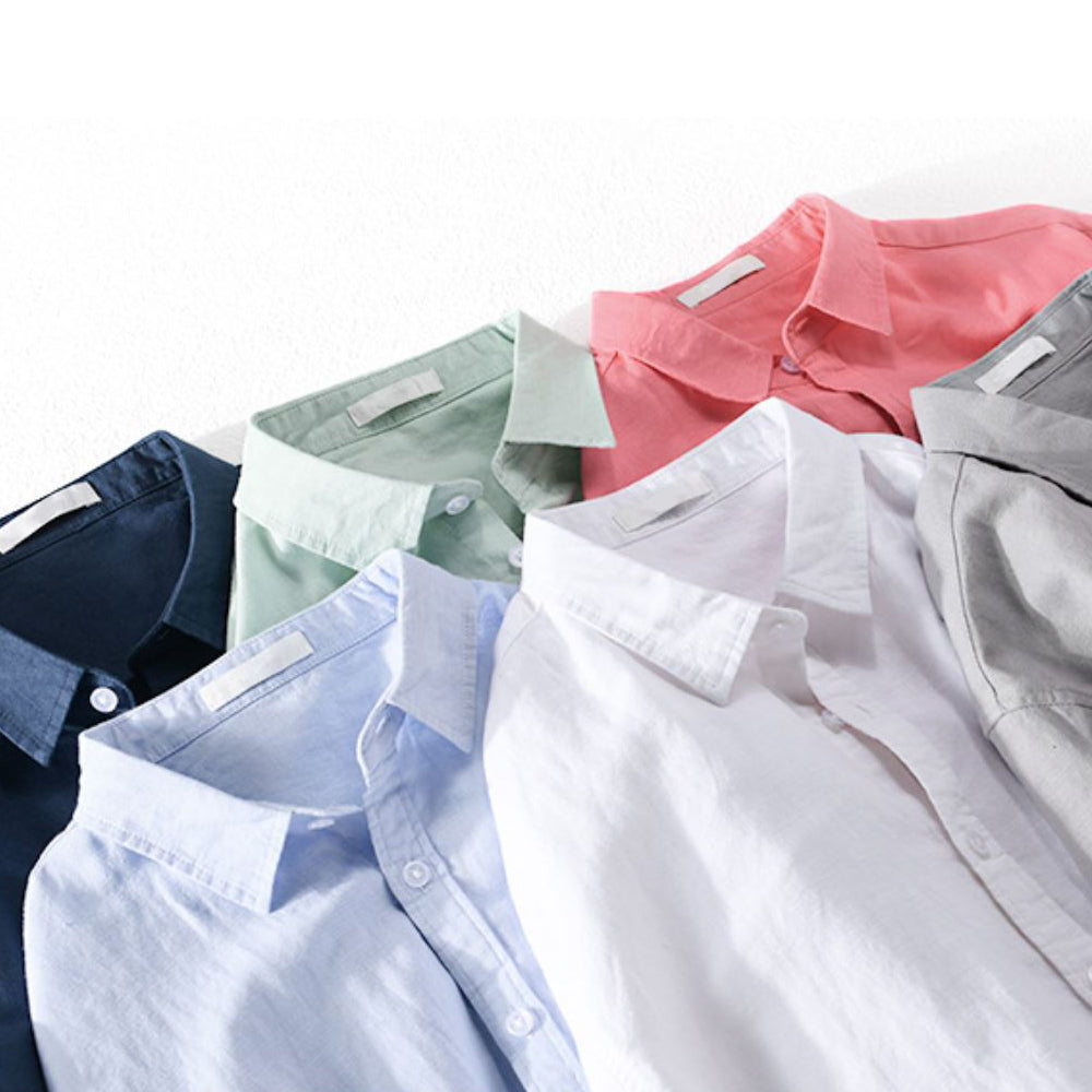 Smith™ Elegante Linnen Overhemd