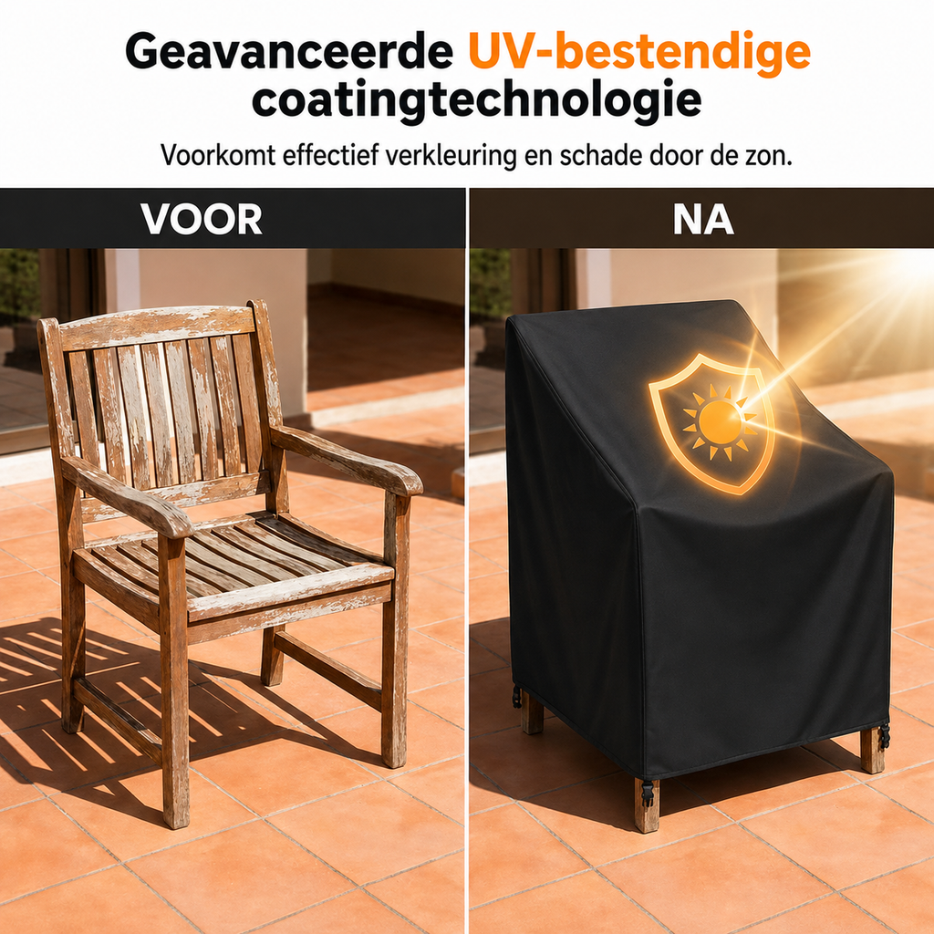Stofdichte en waterafstotende beschermhoes voor buiten
