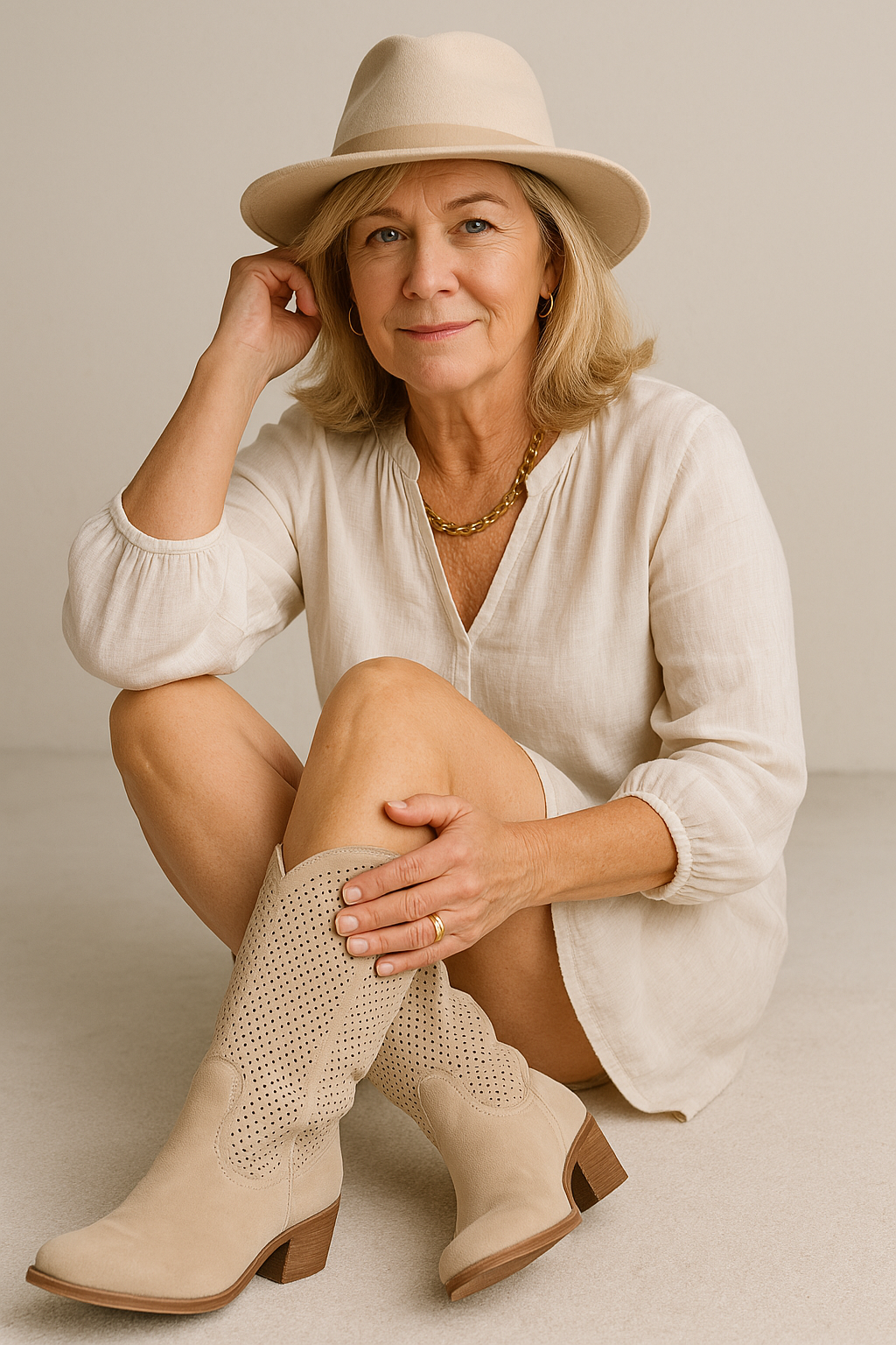 Rachelle™ Cowboy Stijl Orthopedische Laarzen