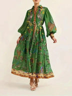 Coralie™ Maxi-jurk met Bloemenprint