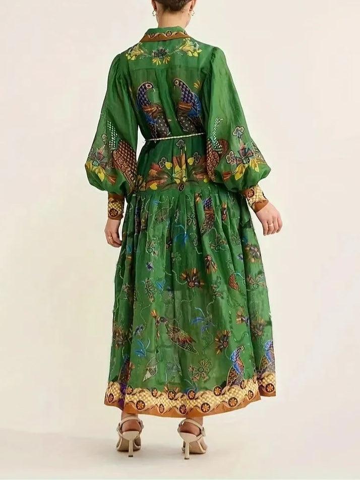 Coralie™ Maxi-jurk met Bloemenprint