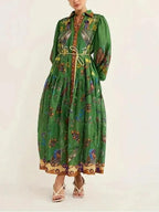 Coralie™ Maxi-jurk met Bloemenprint