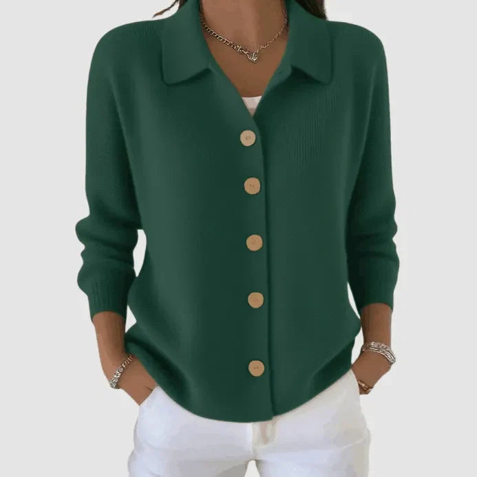 Riah™ Knopen-Up Brei Cardigan