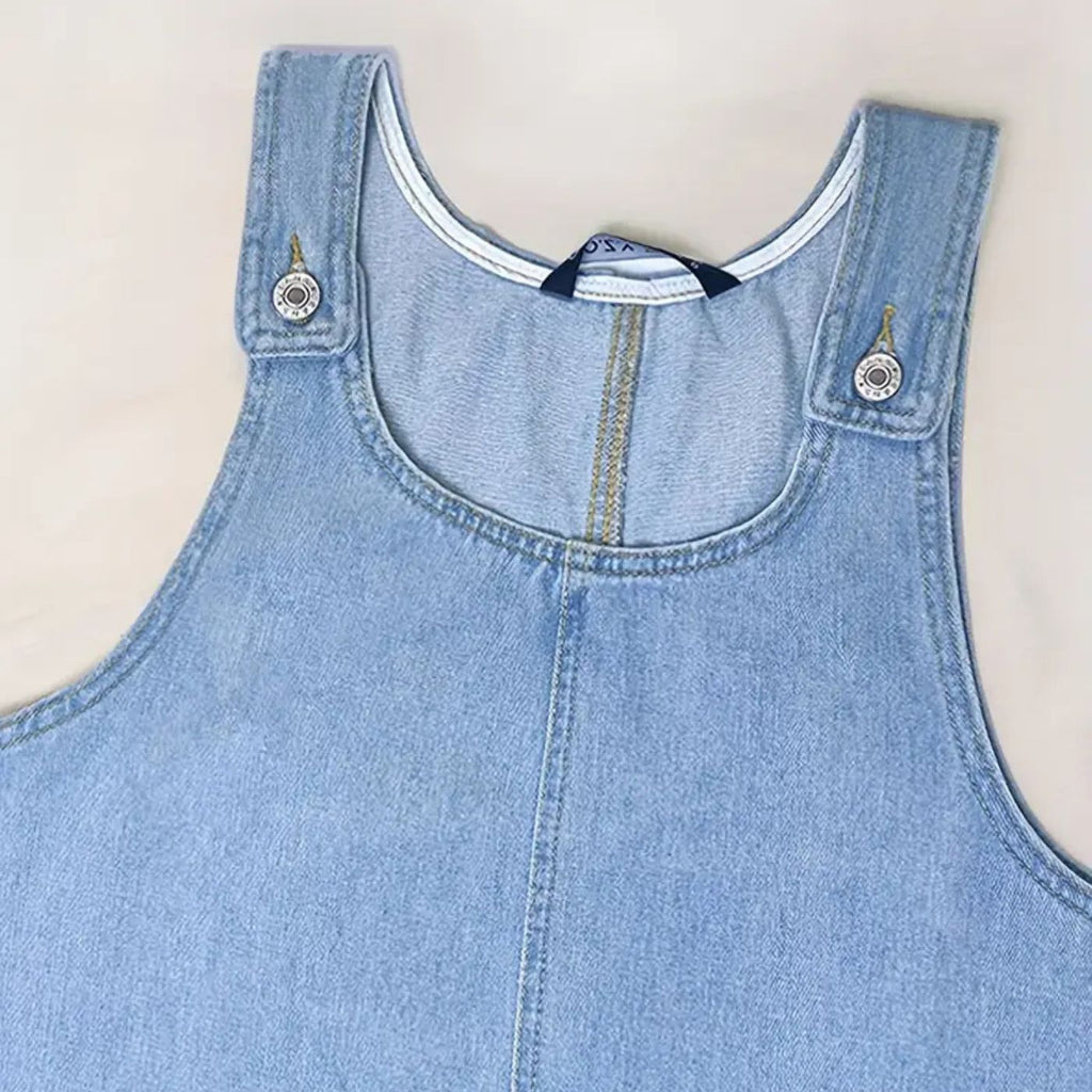 Deby | Klassieke Mouwloze Denim Jurk