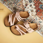 Meredith | Vlecht Comfort Sandalen