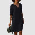 Marianne™ Elegante V-hals Jurk