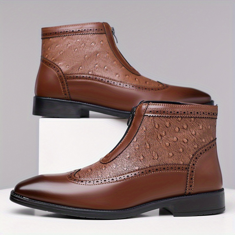Harrison | Verfijnde Textuur Enkelboots