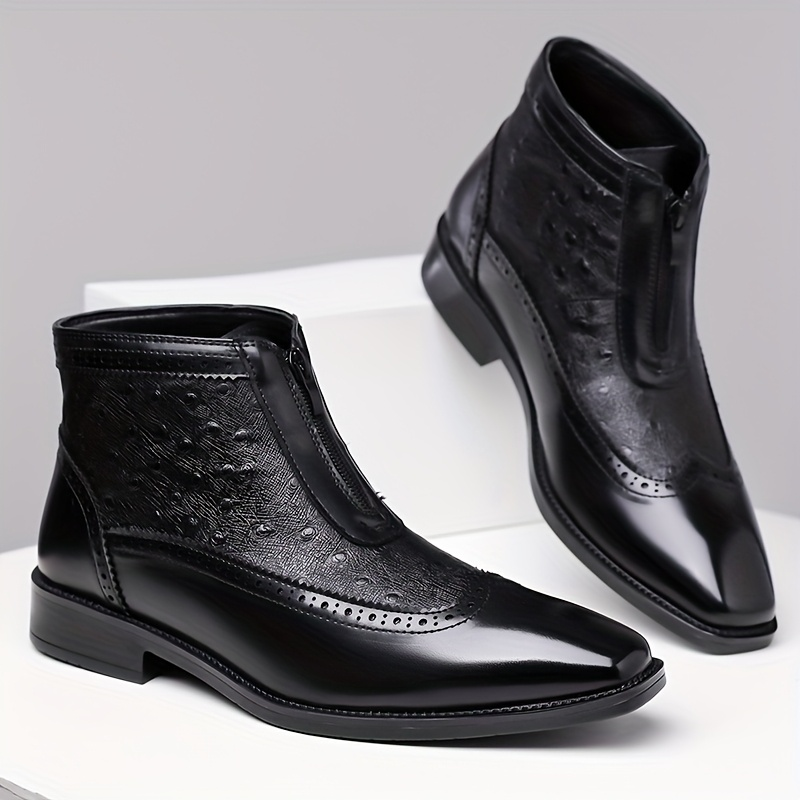 Harrison | Verfijnde Textuur Enkelboots