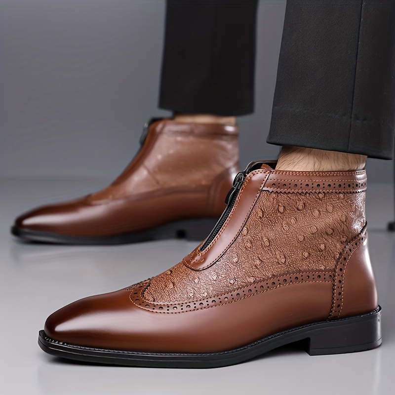 Harrison | Verfijnde Textuur Enkelboots