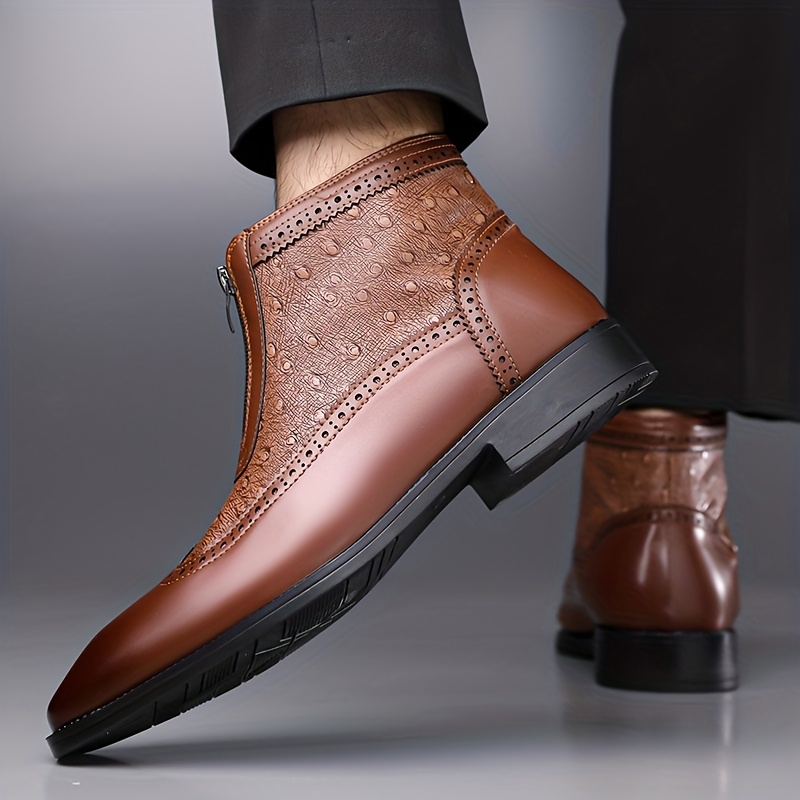 Harrison | Verfijnde Textuur Enkelboots